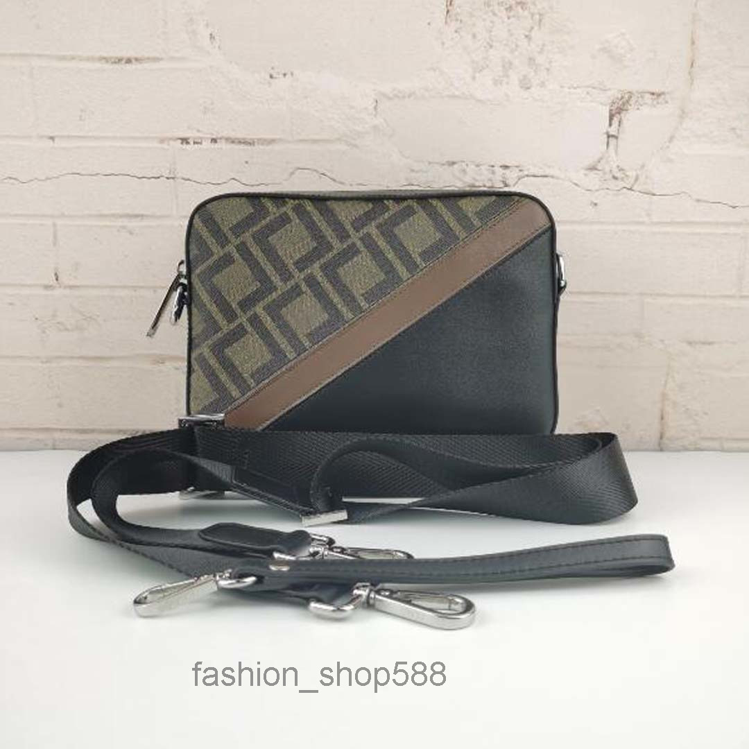 

Famous designer bags Men's camera bag luxury messenger bag fashion leather handbag famous brand old flower card h