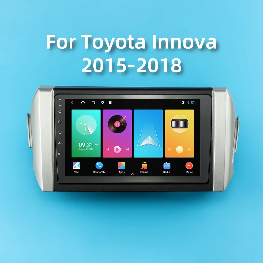 

Android 10 Car DVD Video Player Navigation GPS Radio for Toyotal INNOVA 2015-2018 LHD Multimedia Stereo