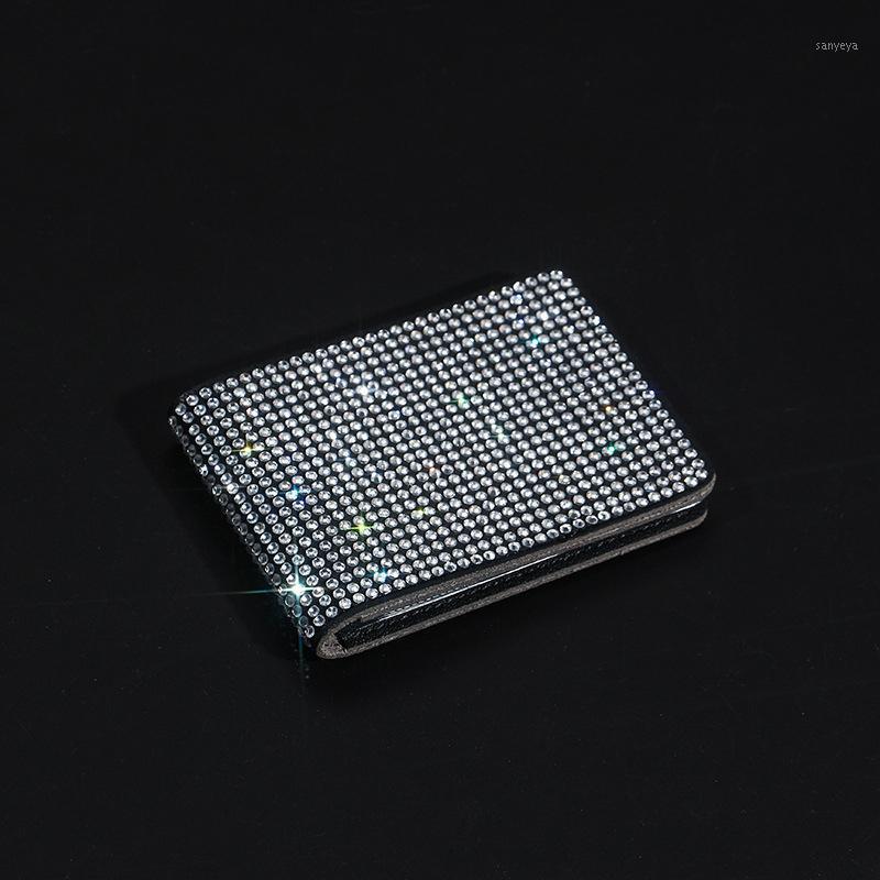 

Car Organizer Diamond Leather Driving Documents Case Female Motor Vehicle Protection Women Automotive Interior Supply