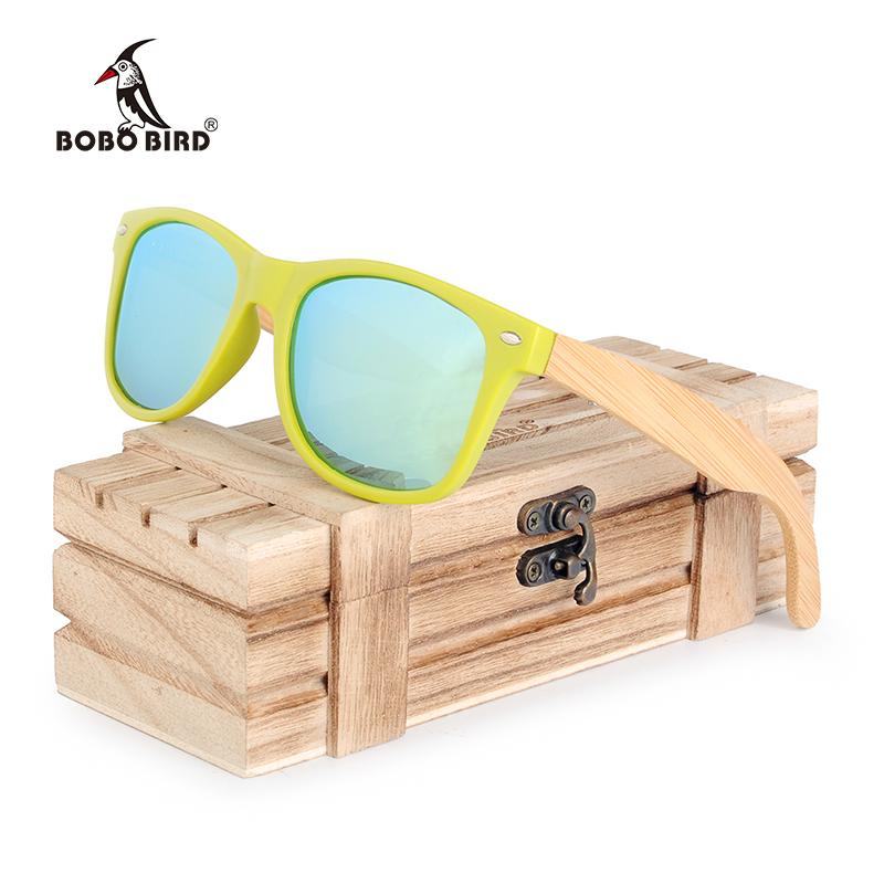 

Sunglasses BIRD Gafas De Sol Hombre Bamboo Legs Polarized Glasses Women And Men With Wood Gift Box Oculos Feminino C-CG006Sunglasses