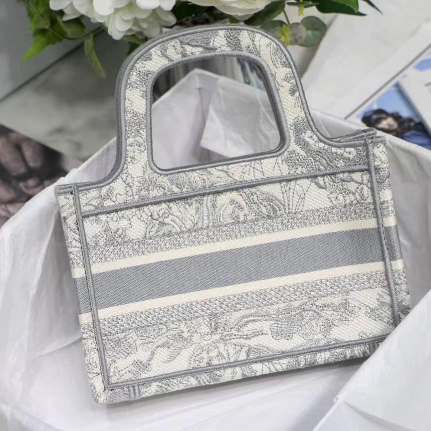 

book tote Shopping Bag embossed Leather totes navy blue toile de jouy stripes embroidery booktotes Handbag jungle pop embroidery totebag, Customize