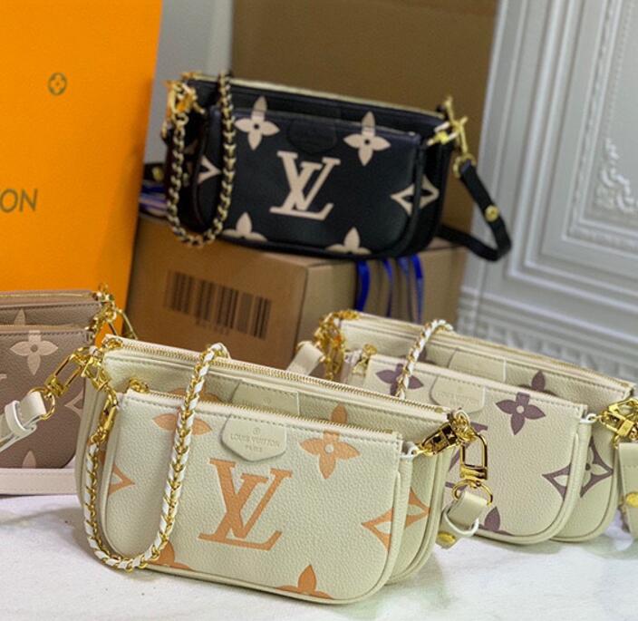 

Woman bag handbags original box 3in1 fashion high quality sale discount luxury designer purse clutch, 45777