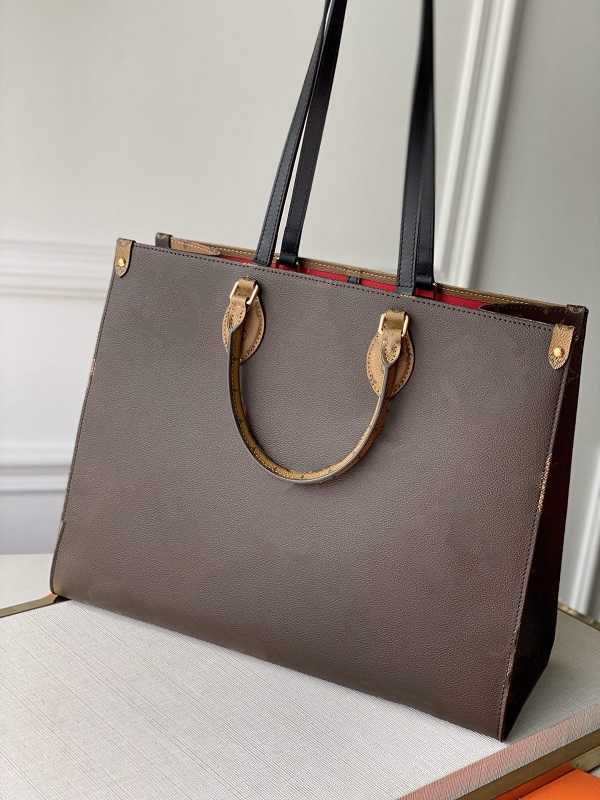 

ON THE GO Onthego Top Women Luxurys Designers Crossbody Bags Womens Handbags Purse Tote Bag Ladies Casual PVC Leather Shoulder, 5-brown
