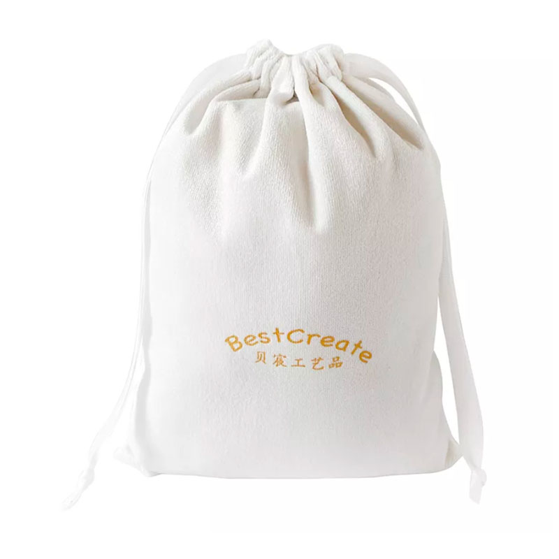 

White Velvet Gift Bags 7x9cm 8x10cm 10x12cm 12x16cm pack of 50 Custom Logo Jewelry Sack Birthday Wedding Party Candy Bags