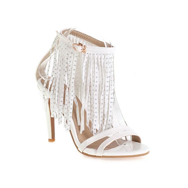 

Dress Shoes Big Size Personalized Sandals High Heels Women Woman Summer Ladies, Black