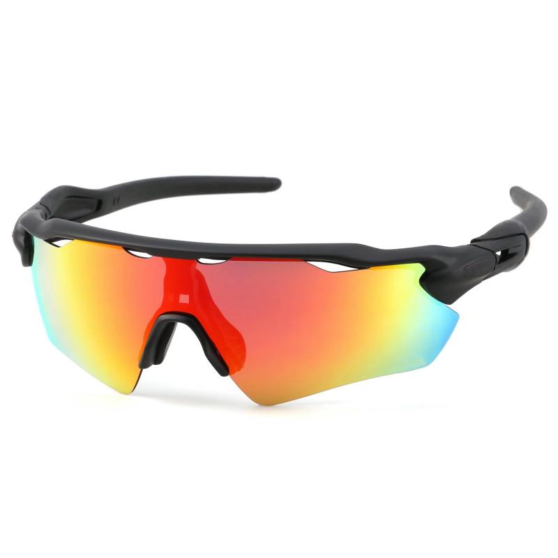 Lunettes de soleil de haut encoche Oakly Designer Marques célèbres avec des hommes authentiques Men Authentiques Sport à vélo polarisé Glunes de