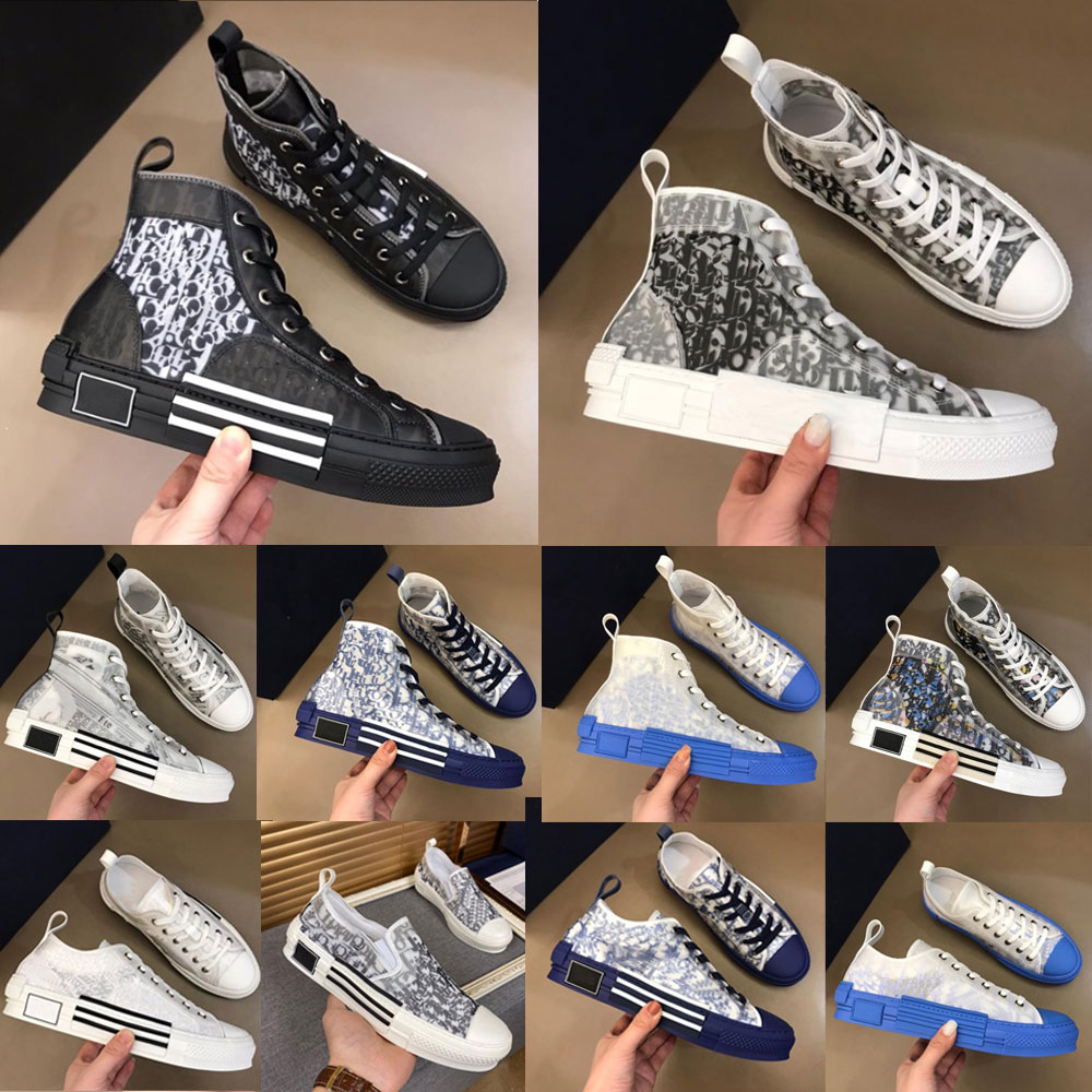 

Top Quality Designer Sneakers B23 Shoes Oblique Technology Trainers Men Women Shoe Fashion Breathable Outdoor Platform Flat Casual Trainer Sneaker Eur 36-45