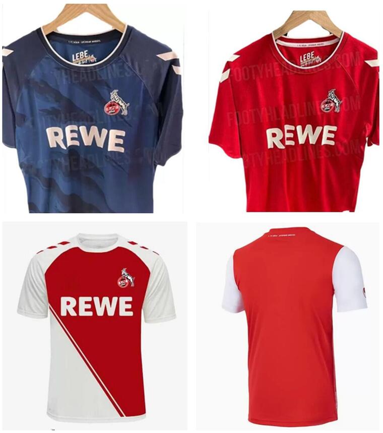 

FC KOln soccer Jersey kit 2022 2023 Anthony Modeste F.Kainz R.Czichos J.Hector E.Skhiri The Lates Trikots 22 23 football shirts camiseta de fUtbols Uniforms
