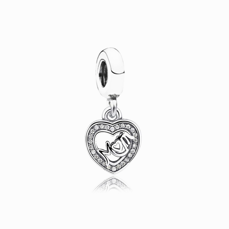 Crystal Mom Dangle Unique Charm Bead Big Hole Fashion Women Jewelry European Style For DIY Bracelet Necklace PANZA007-48-image-426405294