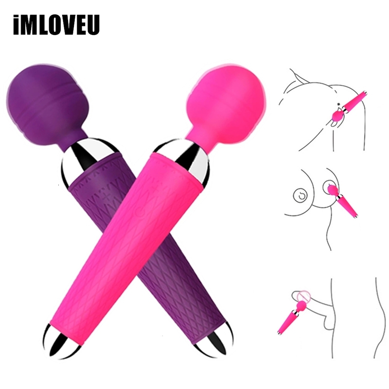 Sex toy massager Powerful Adult Erotic Wand Av Vibrator Toys Women Dildo Vibrations G-spot Clitoris Stimulator Female Masturbator