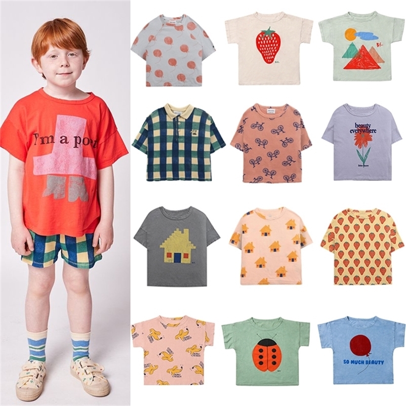 Été BC Enfants T-shirts Cartoon Bobo Enfants T-shirts Garçons Et Filles Top Vêtements Ensemble Bébé Garçon vêtements 220620