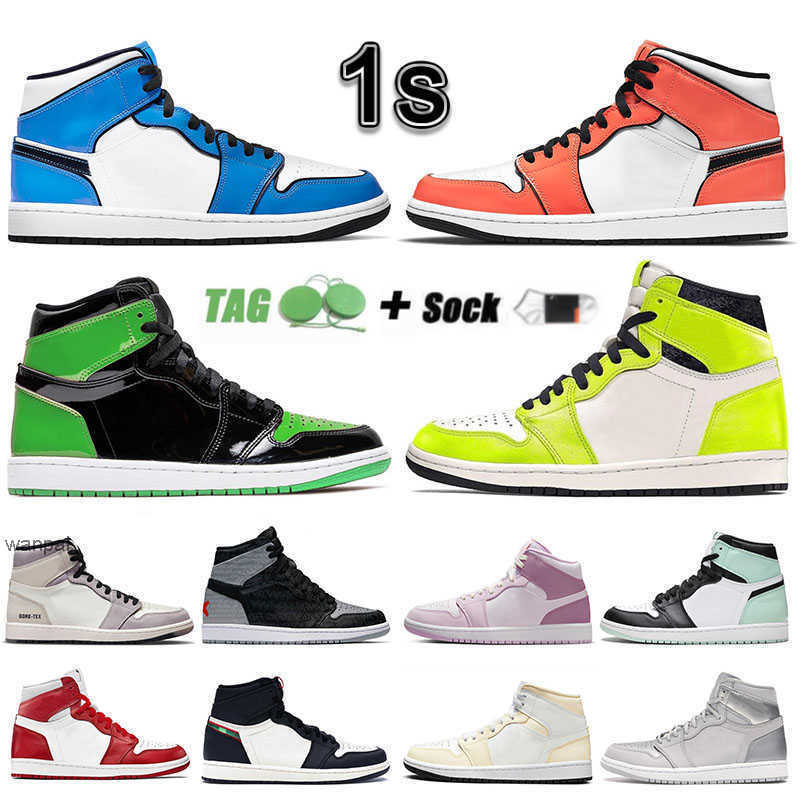 

Top 1s Patent Green Mens Basketball Shoes Size Eur 46 Outdoor Fishing Sports Sneakers Singal Blue Visionaire Chenille Dark Mocha Seafoam og designer shoes, A93 36-46 high element black particle gr