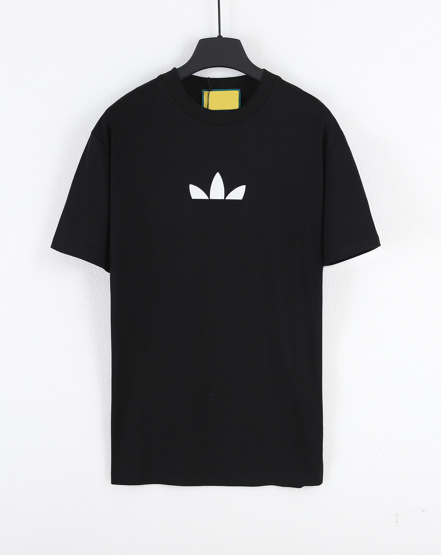 

Men's T-Shirts Round neck embroidered and printed polar style summer wear with street pure cotton T2e4, 21