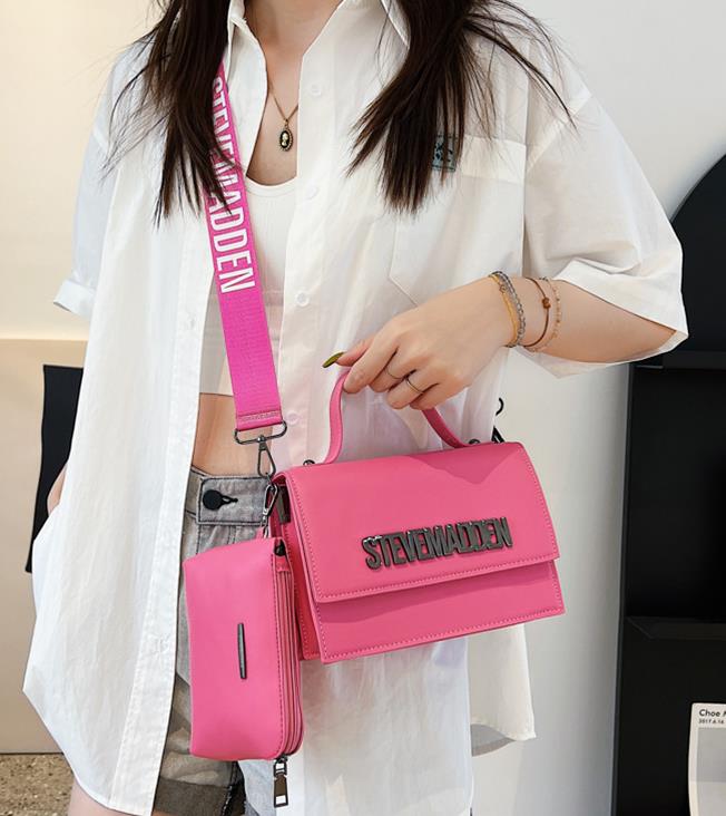 

Women's Bag Summer Handbag Letter Niche Design Shoulder Messenger Bags, White