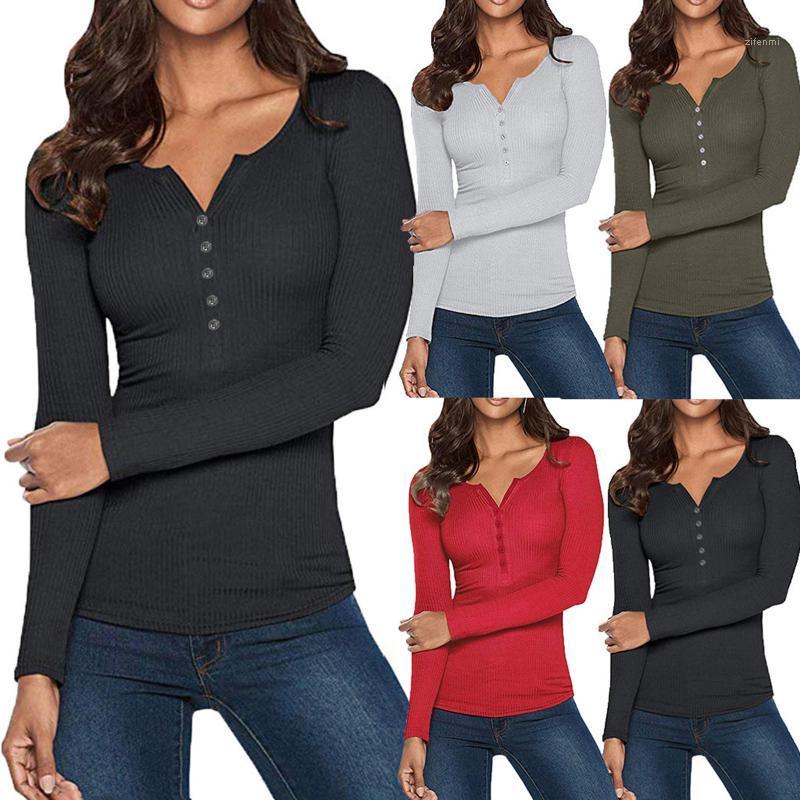 

Women' Blouses & Shirts Solid Color T-shirt For Women Autumn Winter Long Sleeve Round Neck Base Top Tshirts Sexy Bottoming Slim Femme, Black