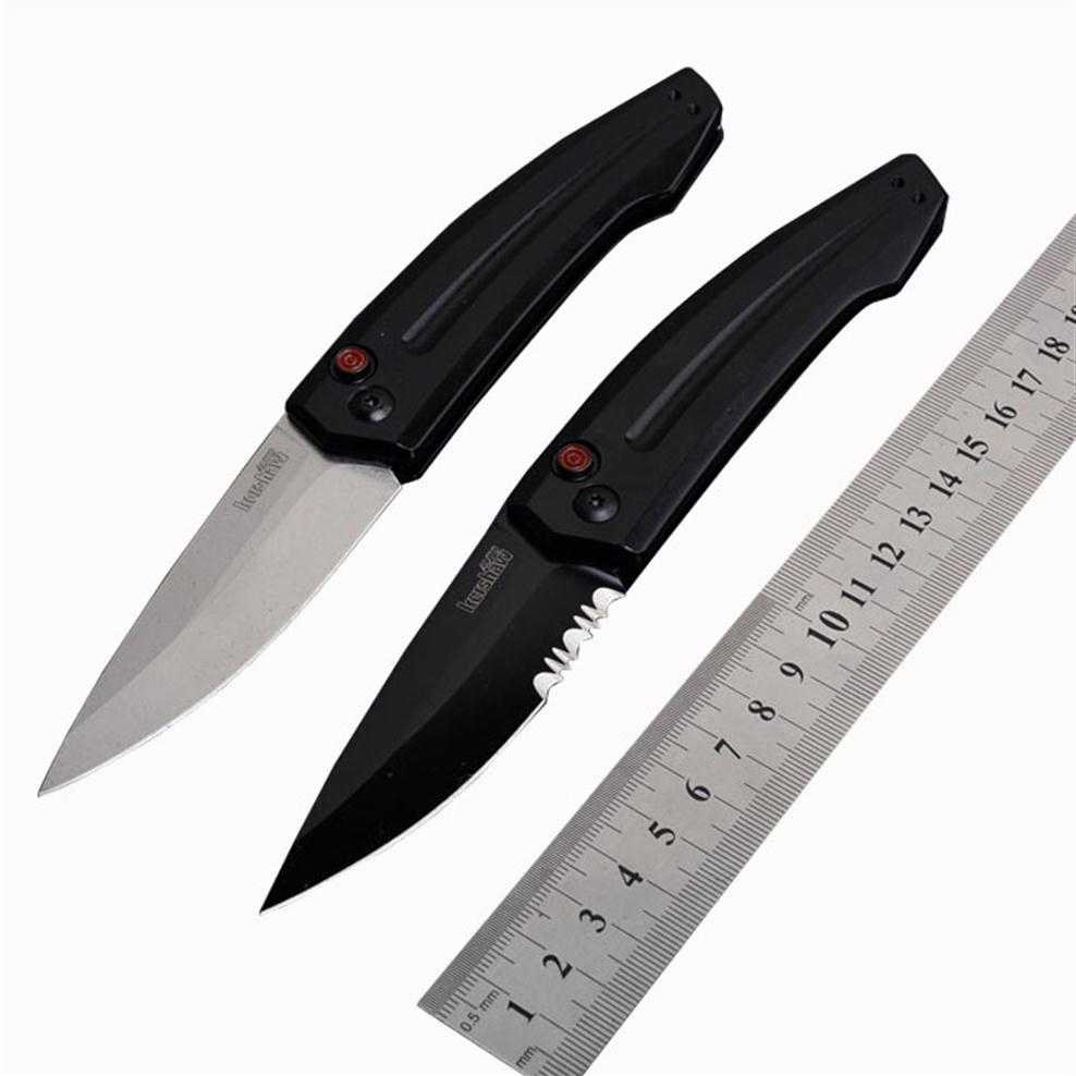 

Kershaw 7200 Tactical Knife Automatic knife High quality Aluminum CNC Drop Point Blade folding knife Outdoor camping survival po193B