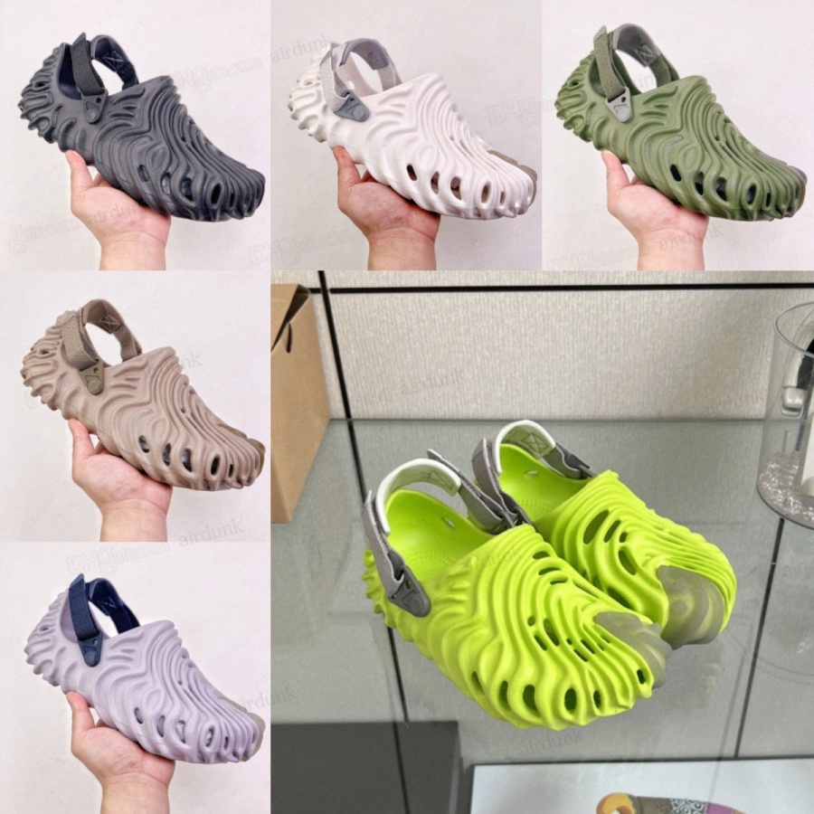 

Polle Clogs men women Sandals Shoes Summer Slides Design Sandalias Mujer Zapatos pantoufle planos Brown Stratus Urchin Crocodile Slippers fingerprint shoes 355#, I need look other product