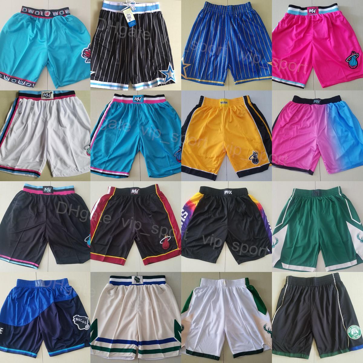 

Man Team Sport Basketball Pant HipPop DeAndre Ayton Wear Sweatpants Drawstring Elastic Waist Bam Adebayo Shorts Pink Black Wh''nba''Jerseys, Green