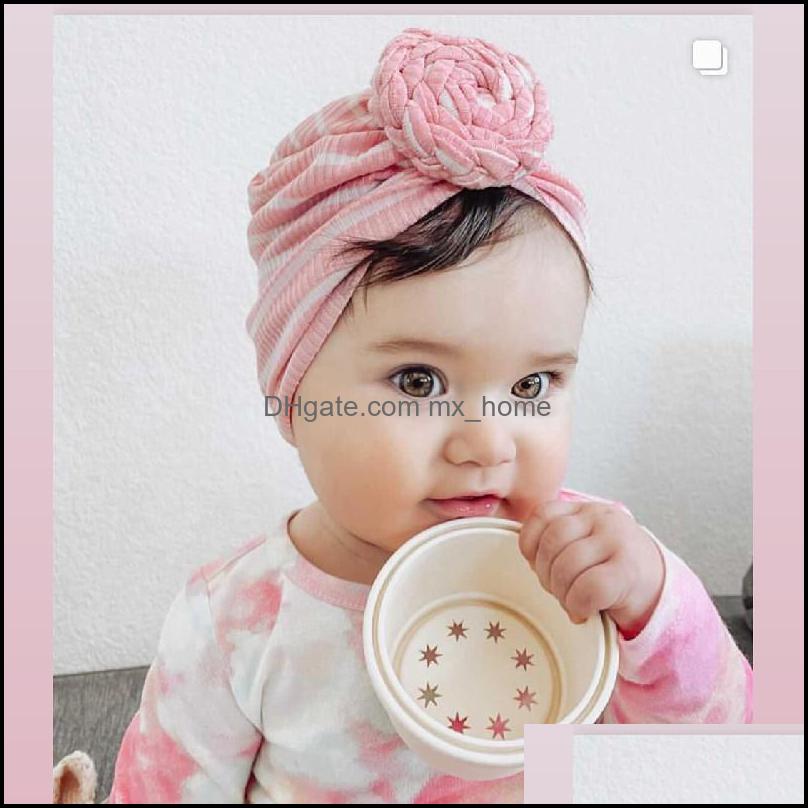 

Caps Hats 15710 Europe Infant Baby Hat Flower Knot Headwear Child Toddlers Solid Color Cotton Beanies Turban Children Ha Mxhome Dhbde, Khaki
