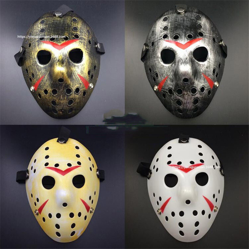 

Halloween Horror Jason Mask Hockey Cosplay Killer Horror Scary Party Decor Mask Christmas Masquerade Masque V for Vendetta