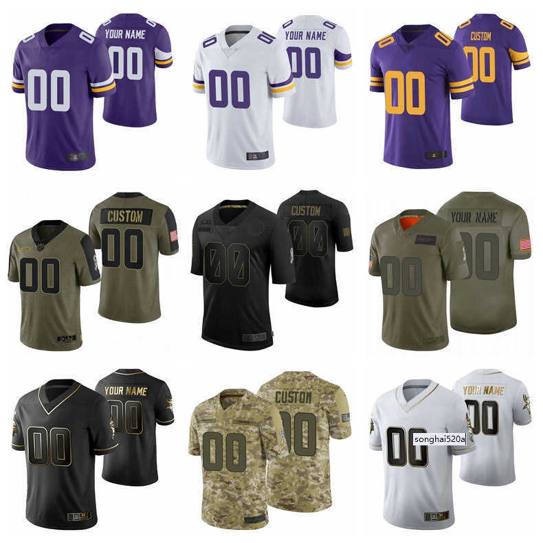 

2021 Custom Minnesota Men Women Youth Viking Football Edition City Split Vapor Limited Stitched Jersey Size S