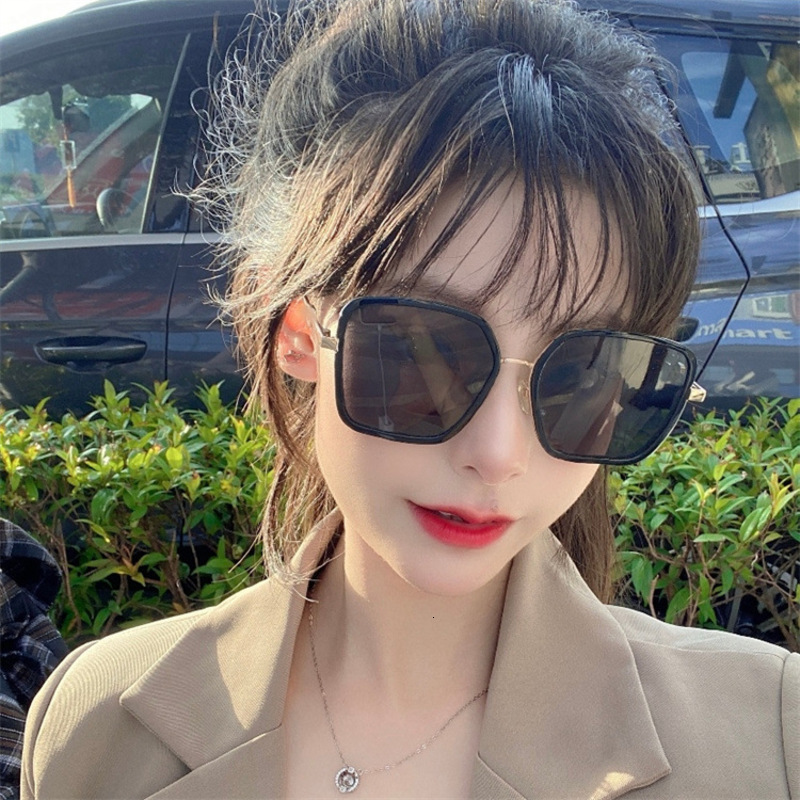 

Sunglasses G simple square Ni ins net red same personalized sunglasses gg4868