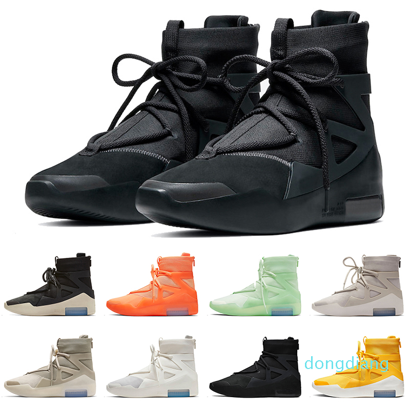 

Triple Black 2022 Fears Of Gods 1 Basketball Shoes NIK Women Mens Oatmeal String The Question Amarillo Orange Pulse Light Bone Sail White Of, A1 oatmeal 36-46