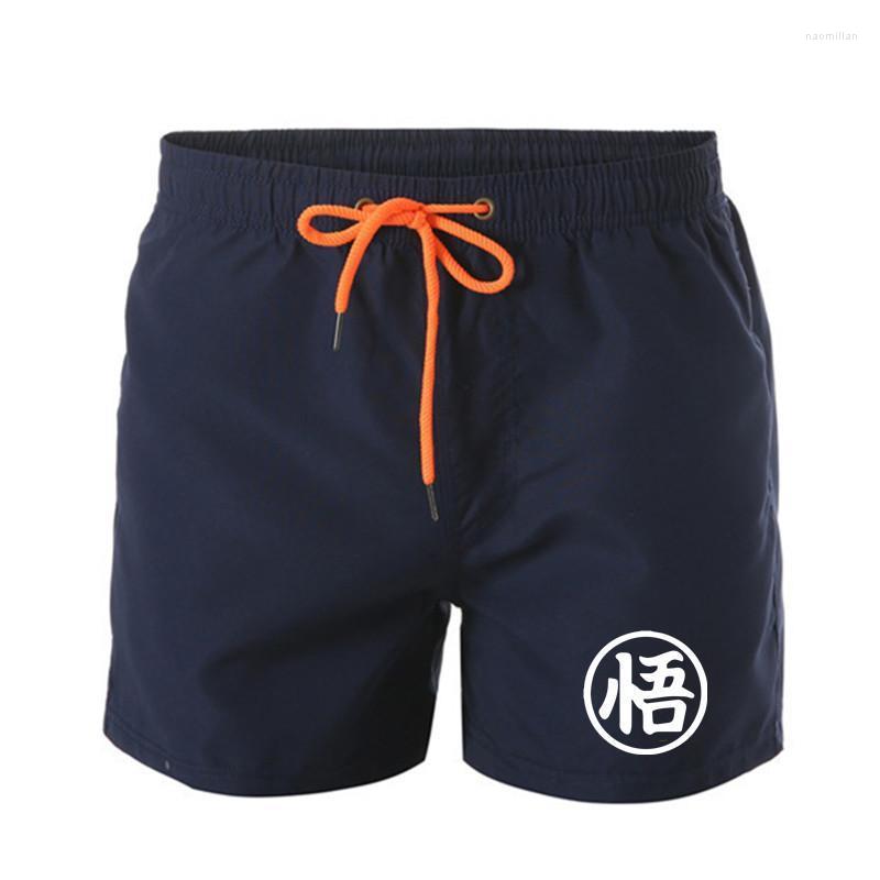 

Men' Shorts Comprehend Printed Beach Men Swimming Board Summer Quick Dry Mens Surf Trunks Brief Mesh Lining LinerMen' Naom22, Black