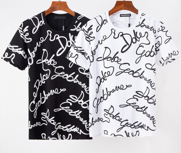 

Cotton T-shirt with rubberized DSQ Logo Mens Designer T Shirts Summer Fashion Casual Streetwear Tops Short Sleeve Tee 0609, White