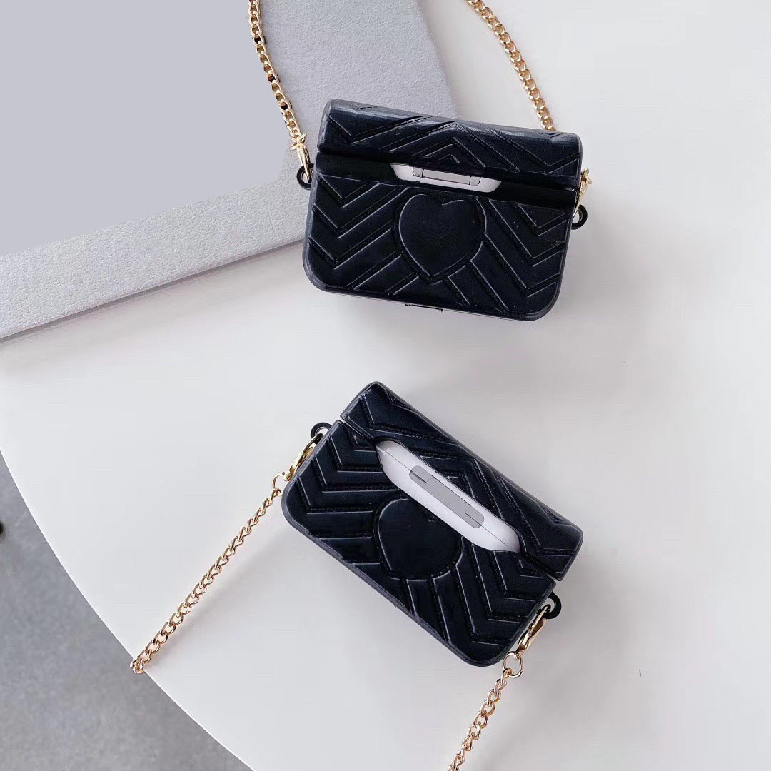 

High quality airpods Pro Headphone Accessories Bluetooth headset case for air pods 2/3 Pro soft cases great fall protection