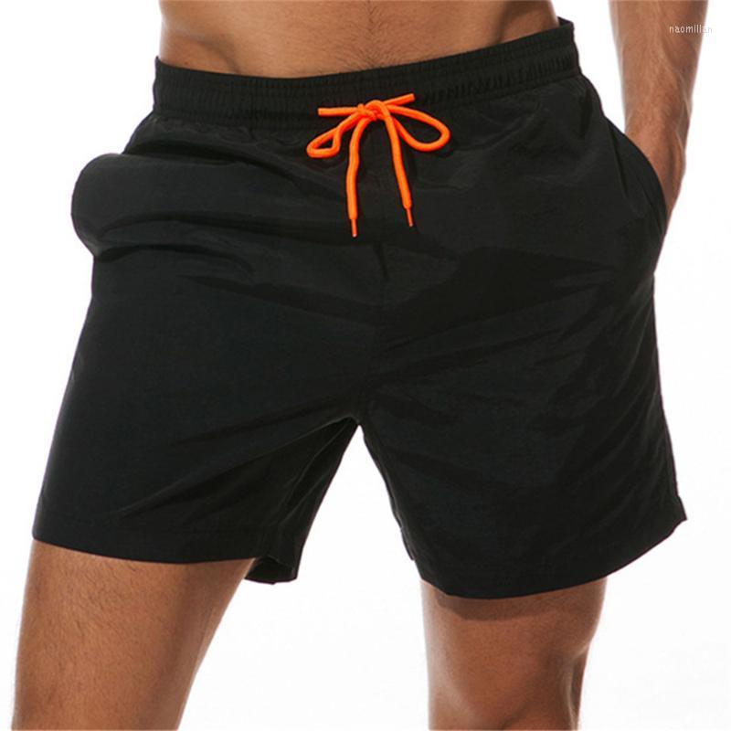 

Men's Shorts Men's Beach Pants Quarter Breathable Lotus Leaf Waterproof Sports Swimming Casual PantsMen's Naom22