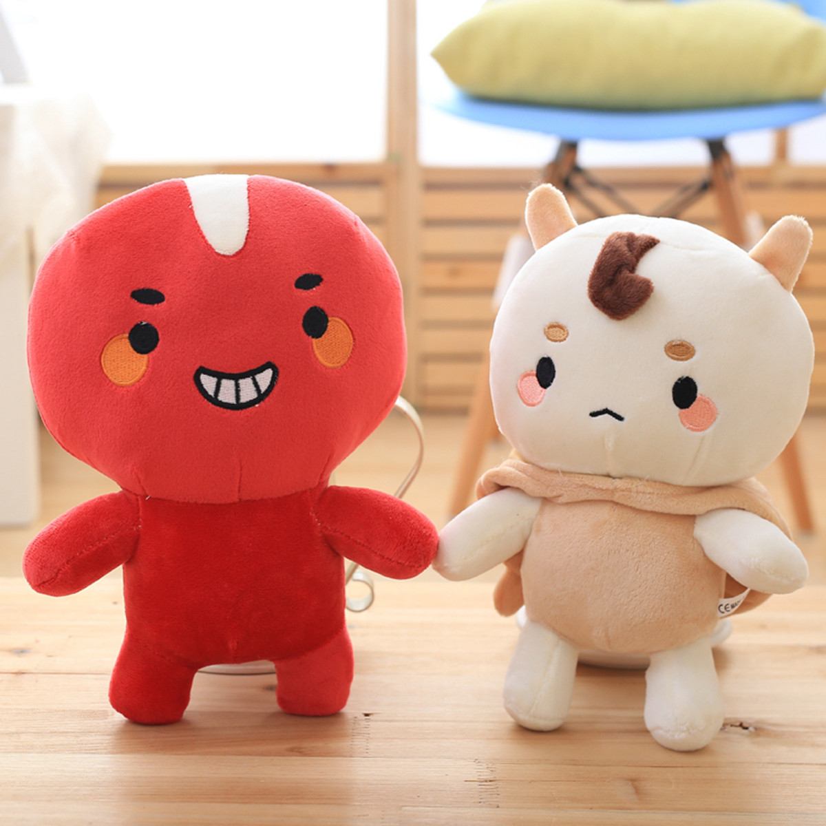 

Cartoon Anime Toys Soft Plush Stuffed Dolls for Kids Birthday Christmas Gifts  cute Dolls girls, As shown