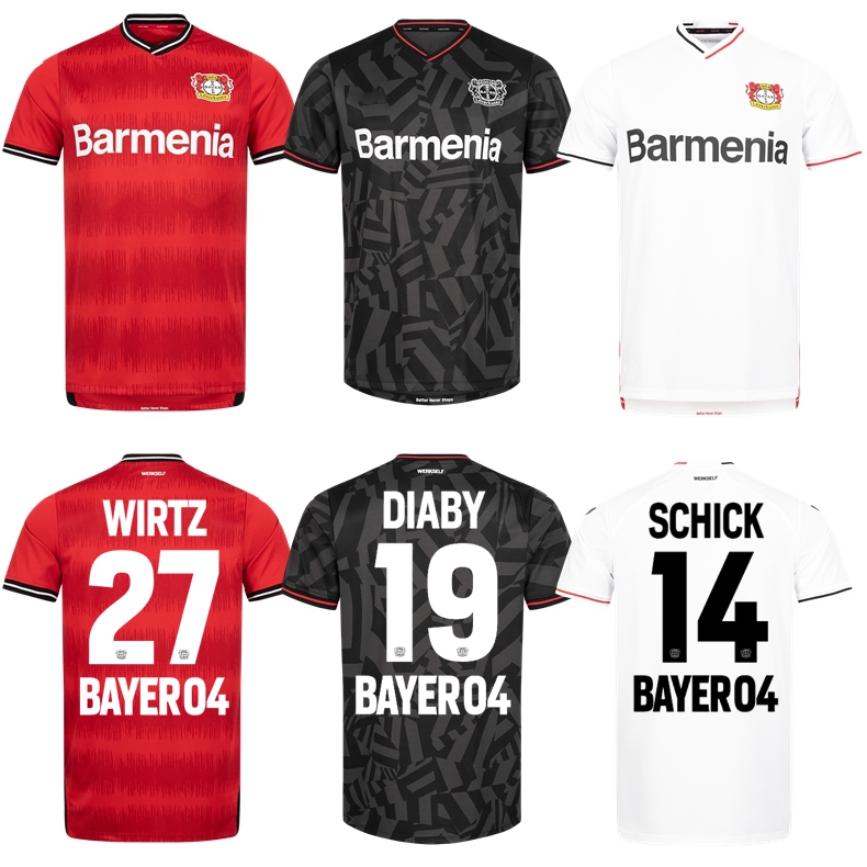 

2022 2023 Bayer 04 Leverkusen soccer jersey Wirtz 22 23 Schick Tah home away third HLOZEK DEMIRBAY Tapsoba football shirt, 22 23 home jersey