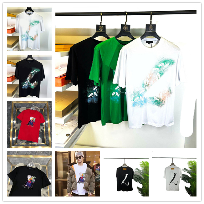 

Men's Clothing Short sleeve Tees Polos Mens T-Shirts Summer simple icon high quality cotton Casual solid color T-shirt Men Fashion 100%cotton Top S-5XL#16, 128