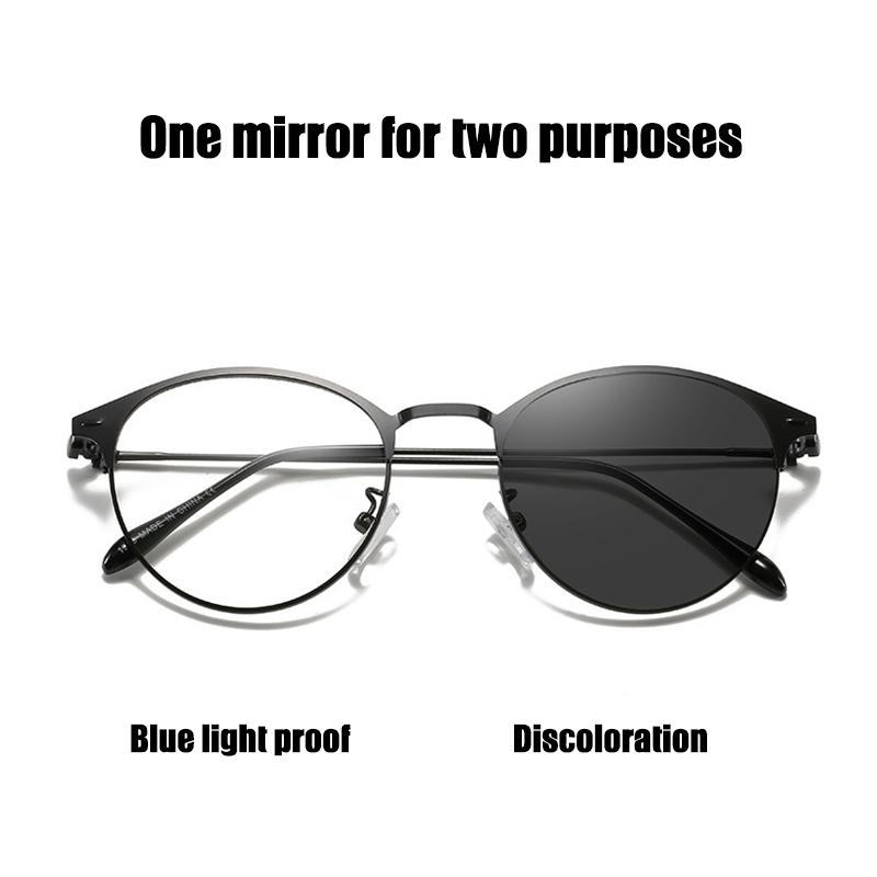 

Fashion Sunglasses Frames 2022 Round Metal Eyebrow Glasses Vintage Black Frame Simple Eye Accessories For Women Wearing Daily Outdoor