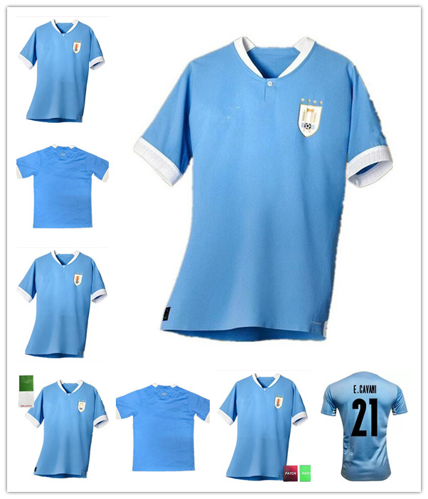 

2022 Copa America Uruguay Soccer Jersey 22 23 Home away L.suarez E.cavani F. Valverde Shirt N. Nandez J.M.Gimenez De La Cruz National 4 football uniform