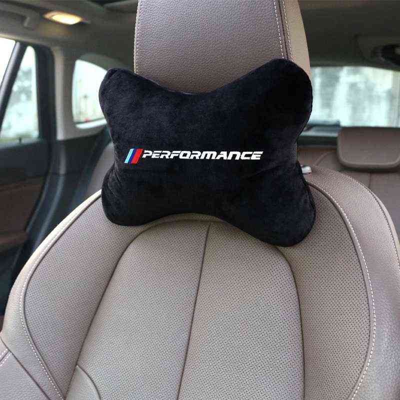 

Car Neck Pillows Cotton Flannel Headrest For E46 E39 E36 E60 E87 BMW E90 F20 F30 F10 Shoulder Pads Seat Safety Belt Protector H220422