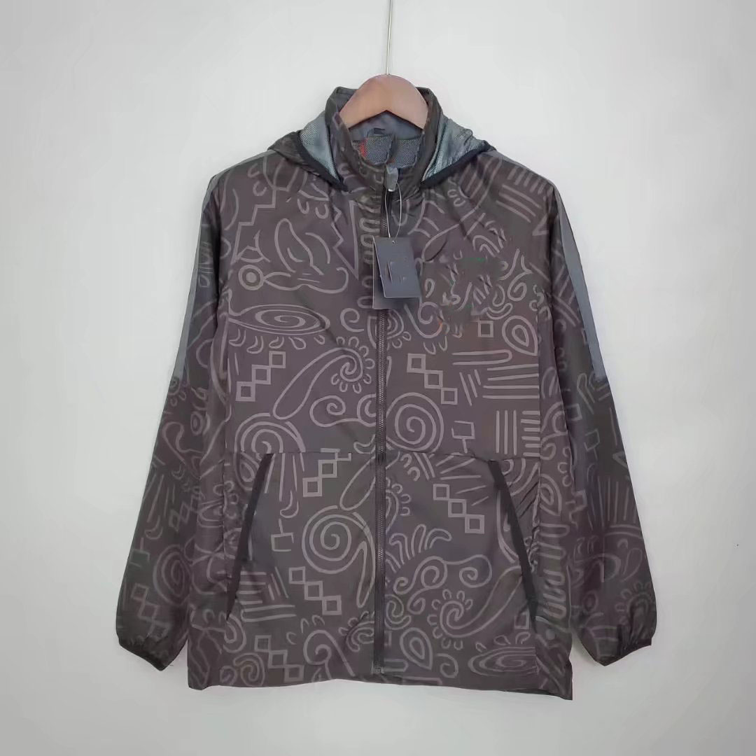 

Mexico brand printing windbreaker sleeve soccer training suit tracksuit 22 23 America hoodie Survetement Football jackets windbreaker jacket tracksuits, 03