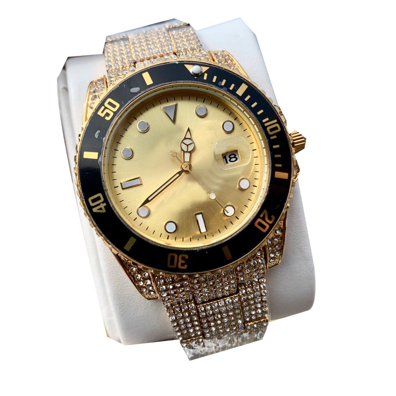 

Mysterious high-quality men's automatic diamond watch, stainless steel 42mm, accurate travel time, waterproof watch, luxury holiday gift, Customize