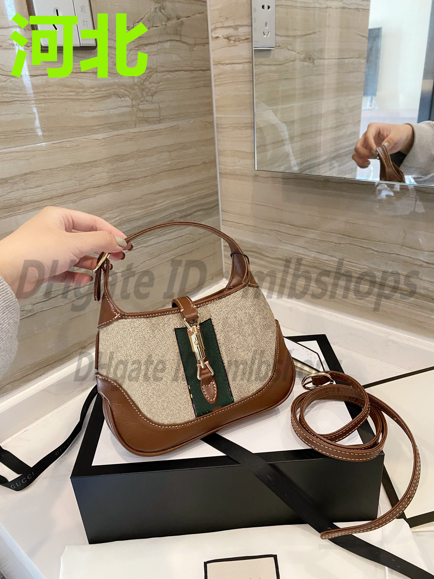

Luxurys designers Shoulder bags G High Quality Handbags Fashion womens CrossBody Clutch classic underarm Bag Letter Handbag ladies purse Totes wallet, No bags