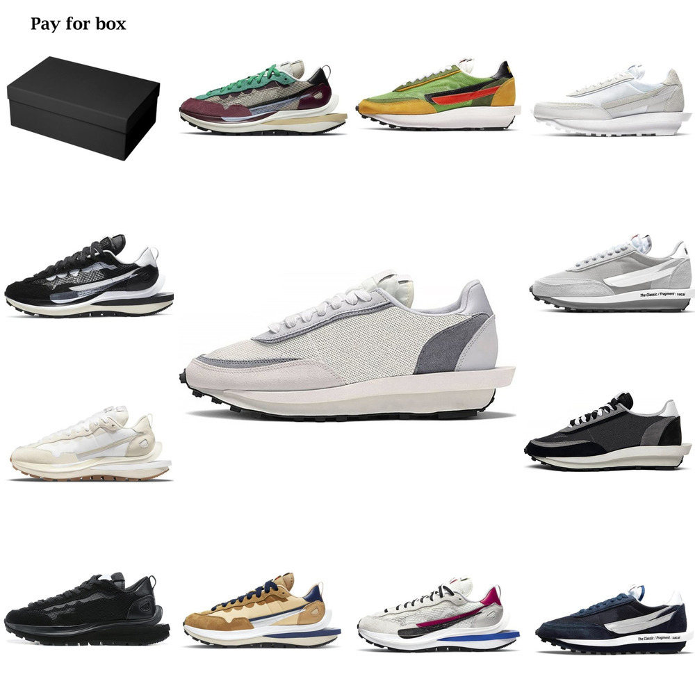 

2022 Released Genuine VaporWaffle Shoes Sesame Dark Iris LDV Waffle Gum LDWaffle Black White Green Blue Red Sneakers Mens Womens Outdoor2022, Box