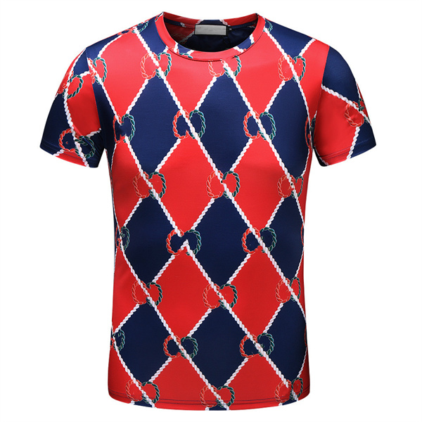 

22SS Mend T Shirt Hot Summer Style Tiger Embroidery With Letters Tees Short Sleeve Casual Shirts Tops Asian Size M-XXXL S8