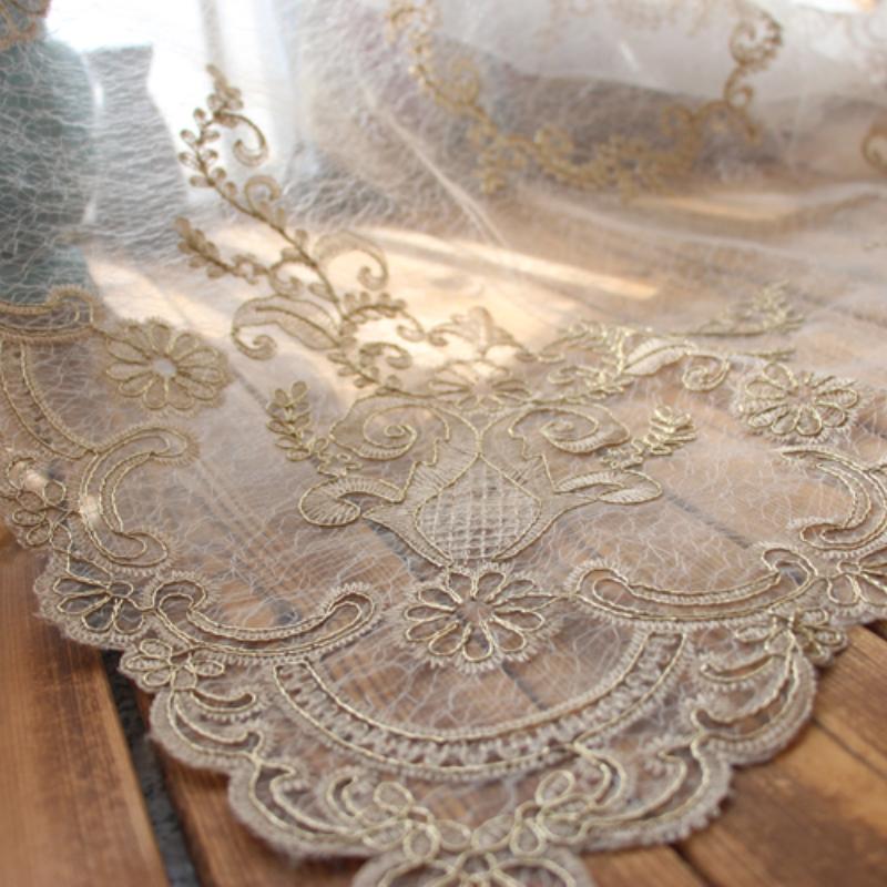 

Blankets & Swaddling Lace Embroidered European-style Double Mesh Rope Square Cloth Baby Po Decoration Small Fresh Born Pography Props, 40x40cm