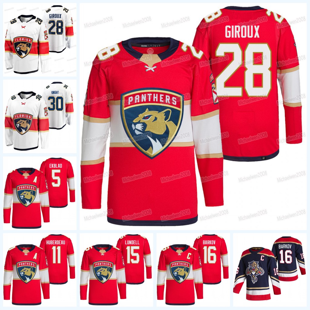 

28 Claude Giroux 2021-22 Jersey Aleksander Barkov Panthers Sam Bennett Aaron Ekblad Anton Lundell Sergei Bobrovsky Jonathan Huberdeau Radko Gudas Spencer Knight, Youth