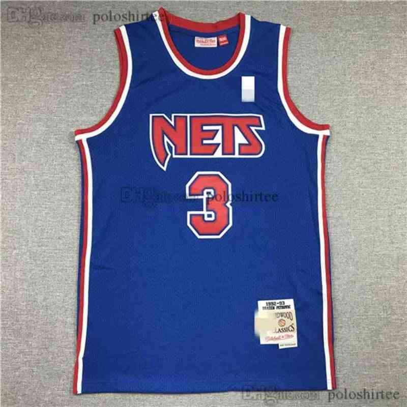 

Brooklyn's Nets's Basketball Jerseys 3 Petroving Jersey NCAA 2021 Mens Youth Kids Edition City Shirt, As photo