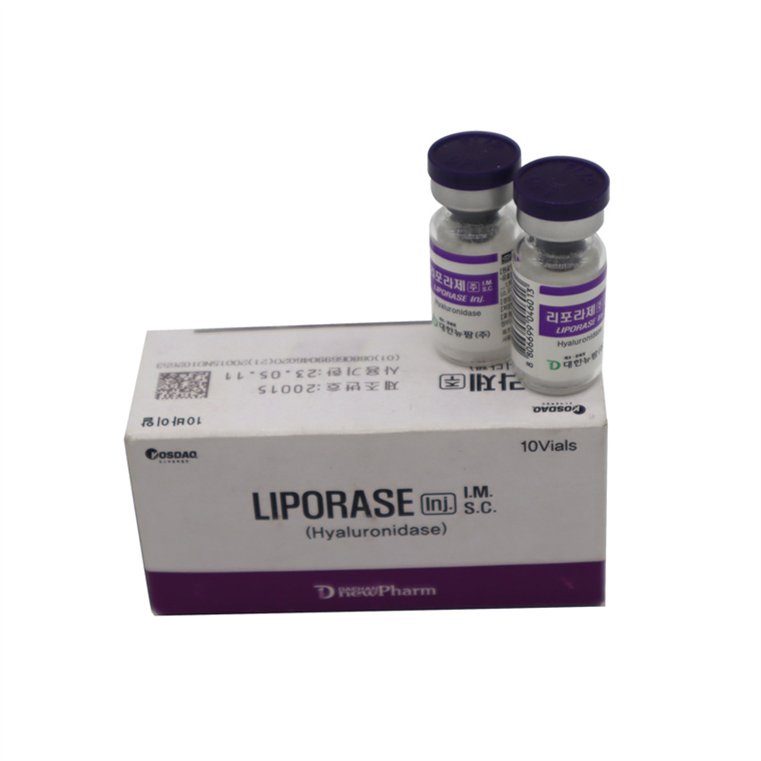

Beauty Items Liporases 1500 IU Hyaluronidases dissolves fillers 10 vials
