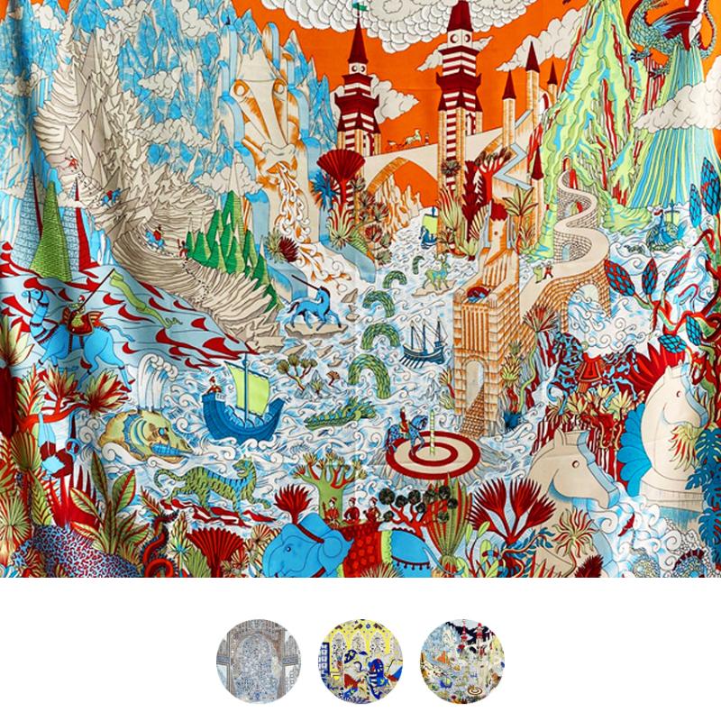 

Scarves 100% Pure Mulberry Silk Scarf Wrap Shawls Large Hand Rolled Edges Big Scarfs Top Foulard En Soie 140cmScarves