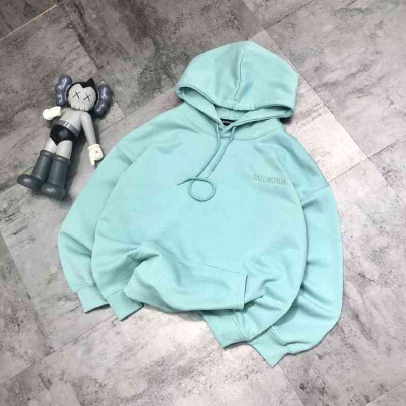 

designer hoodies Balencaigas's men's sweaters Reprinted Paris B family 22ss spring custom embroidered letter 3 OZL2 9Y02, Aqua blue
