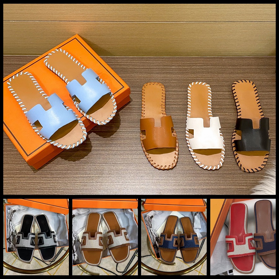 

2022 Designer Sandals Luxury Oran Slippers Brand Slides Flip Flops Women Shoes Sneaker Trainer Boot Run Shoe with Box by shoebrand 01, #25 box