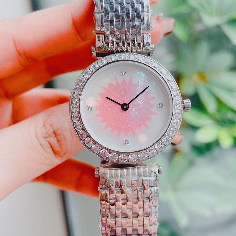 

Watch Quartz Movement Watches For Women Wristwatch Business Wristwatches Montre De Luxe Stainless Steel Casual Bracelet, Color1
